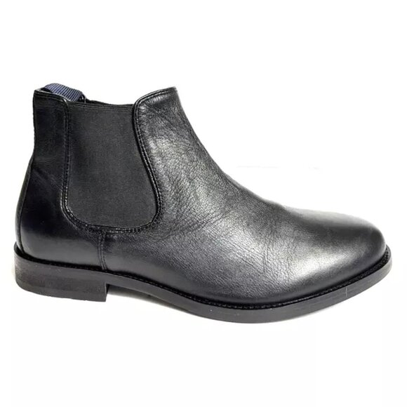Vince Camuto Men’s Laken, Black Chelsea Boots, Size 10 M - Picture 1 of 7